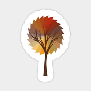 Fall tree Magnet