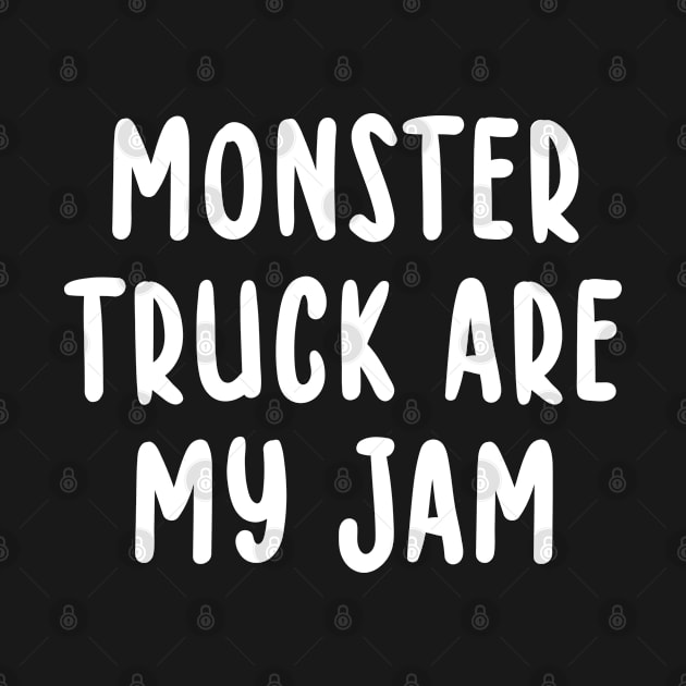 Monster Truck Are My Jam Sunset Cool Engines by TIHONA