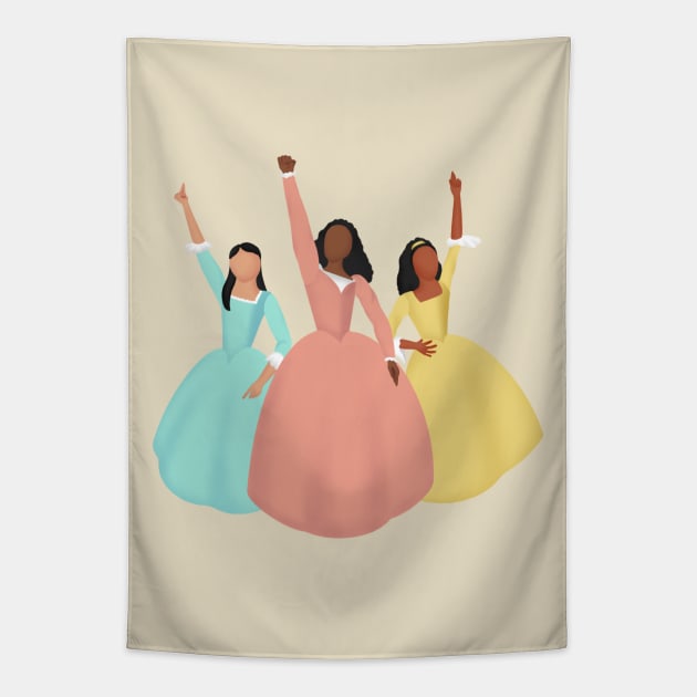 The Schuyler Sisters Tapestry by MyownArt