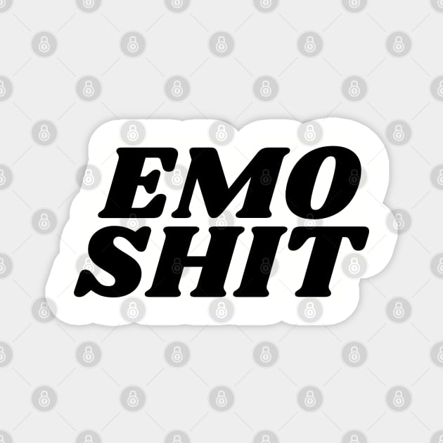 Emo Shit Magnet by blueduckstuff