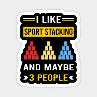 3 People Sport Stacking Cup Stacking Speed Stacking Magnet