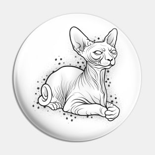 Sphynx Cat Pin