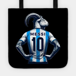 GOAT- Messi Argentina 10 Tote