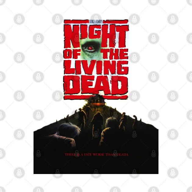 Night of the Living Dead (1990) Tom Savini, Legendary Horror movie. by Stefan Balaz Design