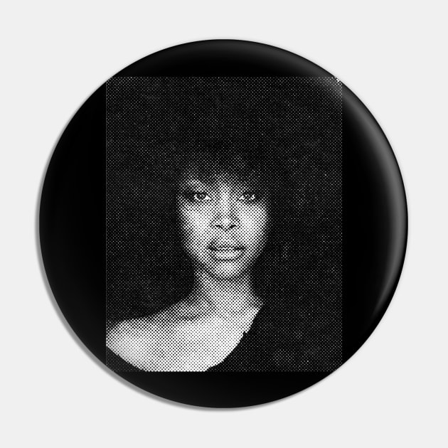 Erykah Badu - Halftone Pin by Resdis Materials