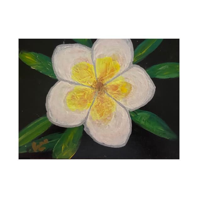 Plumeria for a friend by Shaky Ruthie's Art from the Heart