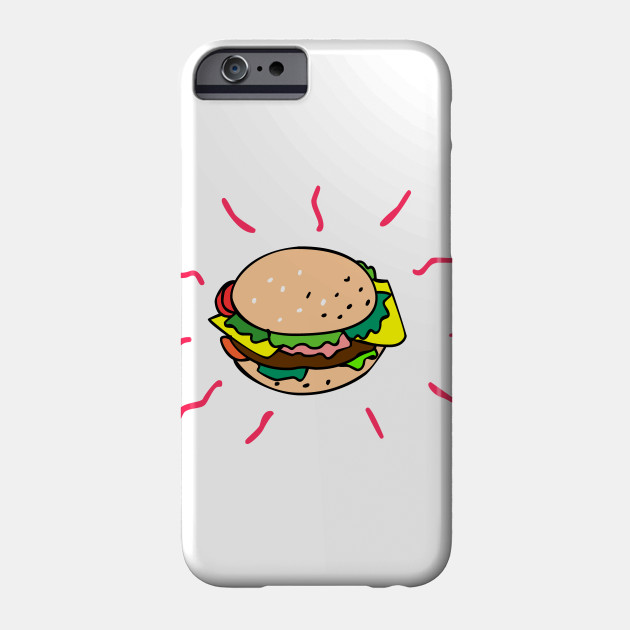 Cheeseburger Cartoon Drawing Cheeseburger Cartoon Drawing Phone Case Teepublic