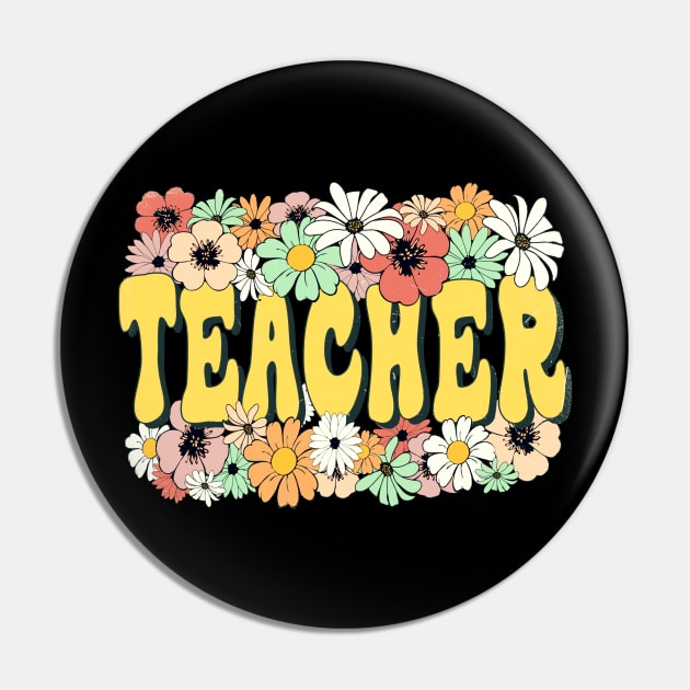 Teacher Pin by KayBee Gift Shop