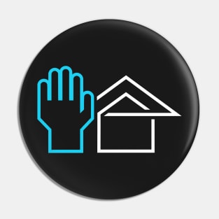 Slap House Icon Pin