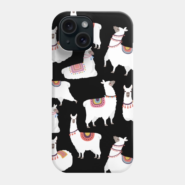 Peruvian Llamas Phone Case by By_Russso