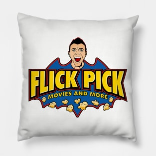 Official Flick Pick Logo Pillow