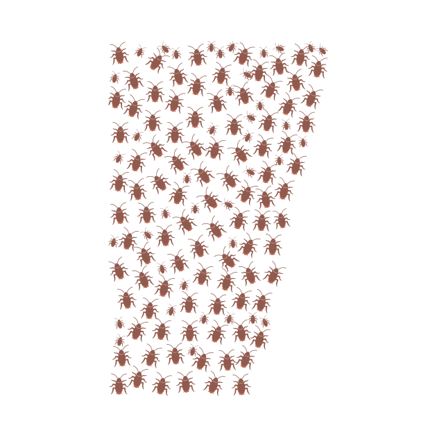 Crowd of cockroach insects by JENNEFTRUST