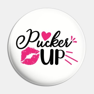 Pucker Up Pin