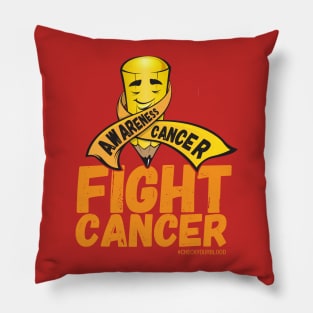 Fight Cancer, Cancer Awareness Pillow