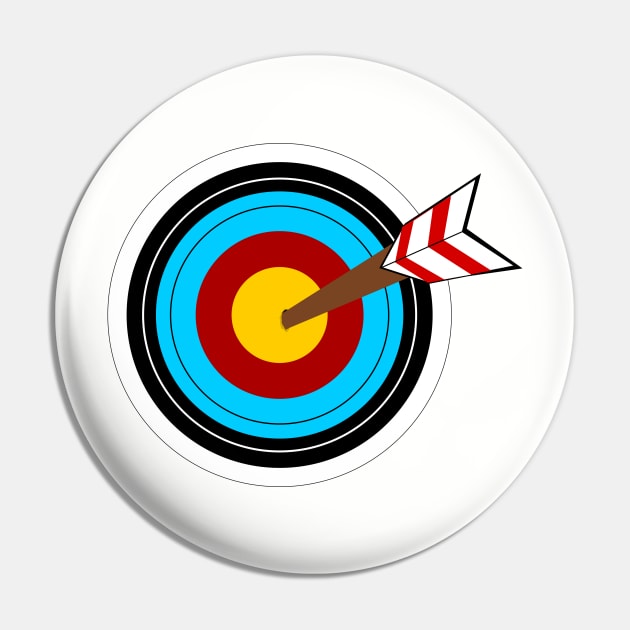 Bullseye Pin by traditionation