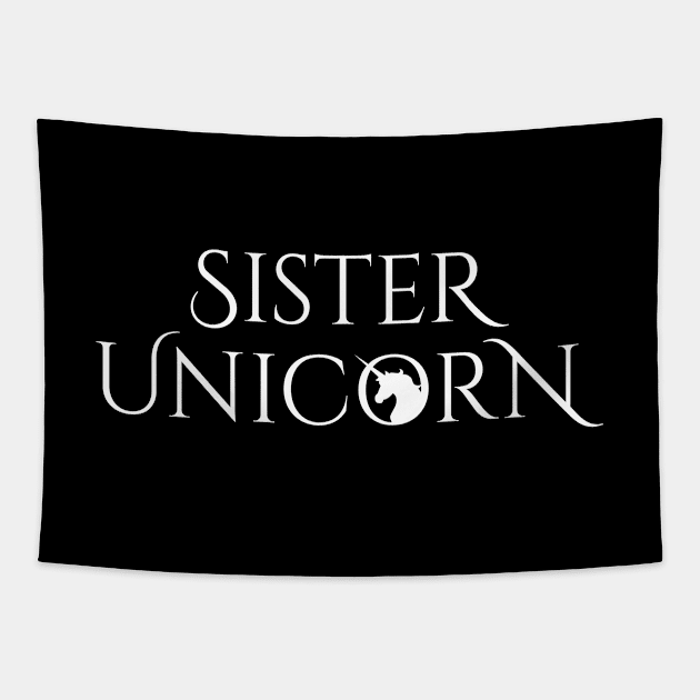 Sister Unicorn Tapestry by creativecurly