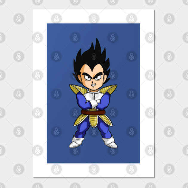 Dragon Ball Z Chibi Goku Full Color Dragon Ball Posters And Art Prints Teepublic