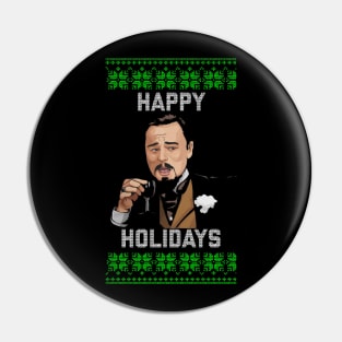 Happy Holidays Pin