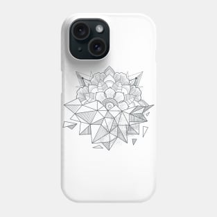 Geometrical Flower Phone Case