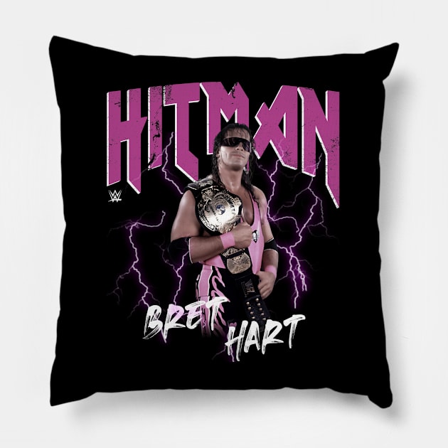 Hitman Smackdown Bret Hart Pillow by Arrow