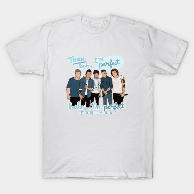 One Direction 1D Merch For Fan T-Shirt