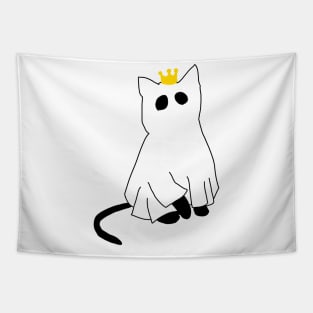 Ghost Arthur Cat Tapestry