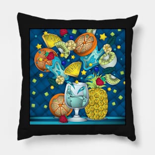 Summer Fruits Pillow