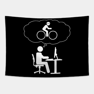 Office Dreamer - Cycling Tapestry