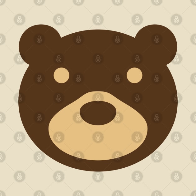Brown (Bear) Bag by bitethehippo