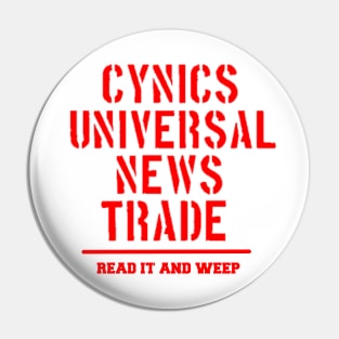 Cynical News Pin