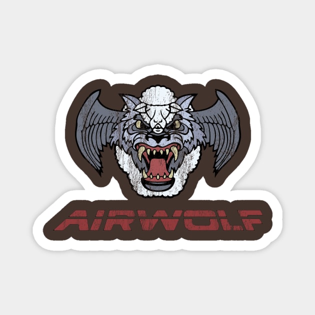Airwolf Logo Magnet by Treherne