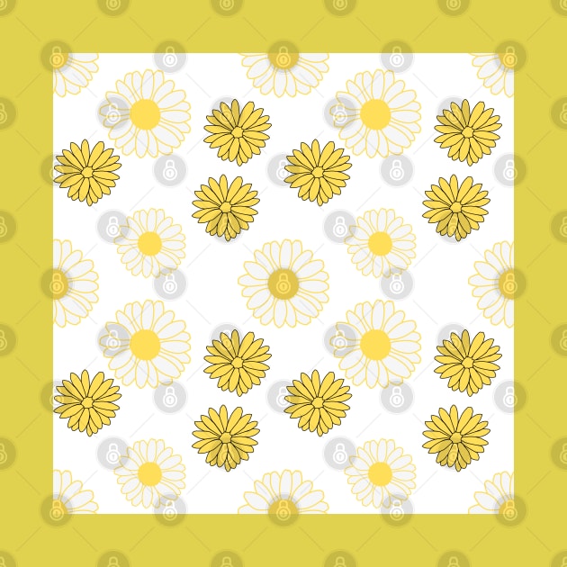 Yellow Daisies Pattern by aybe7elf