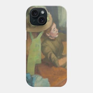 The Millinery Shop by Edgar Degas Phone Case