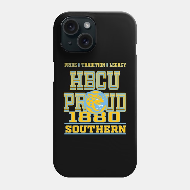 Southern 1880 University Apparel Phone Case by HBCU Classic Apparel Co