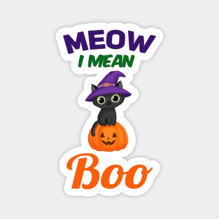 Meow I mean Boo Magnet