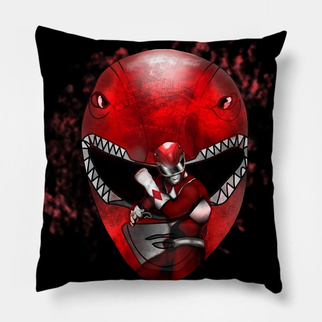 Go Red! Pillow by laurelsart2014