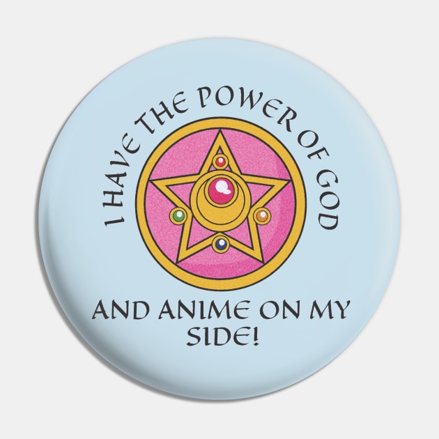 The power of God and anime Pin by Brunaesmanhott0