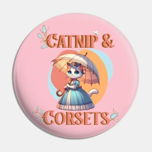 Catnip & Corsets Pin