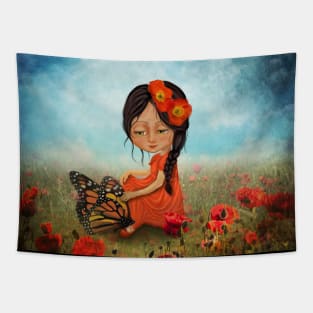 Butterfly Whisperer Tapestry