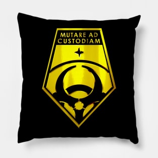 Mutare Ad Custodiam Pillow