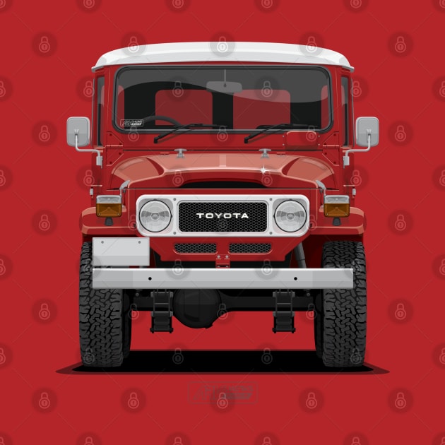 TLC FJ40 Hardtop Red Front by ARVwerks