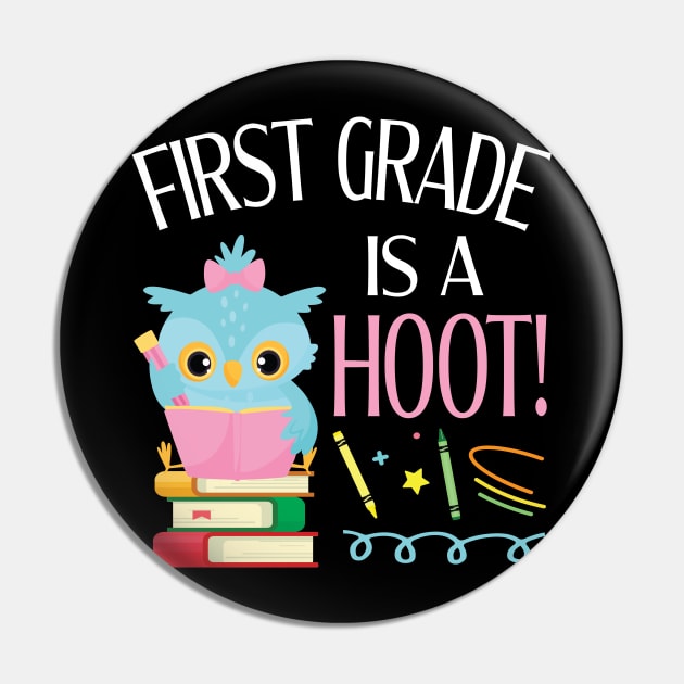 Owl Students Teachers And Books First Grade Is A Hoot School Back To School Pin by joandraelliot