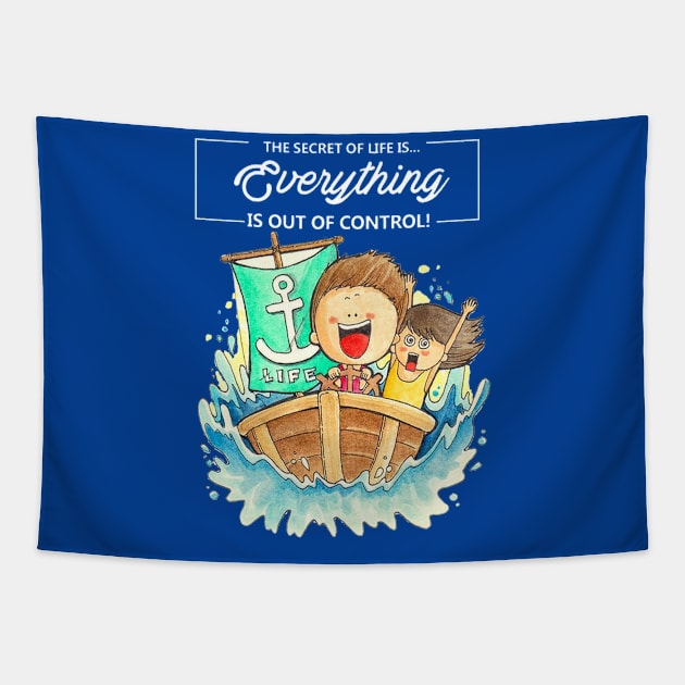 everyting is out of control Tapestry by supercute