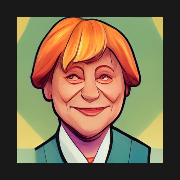 Angela Merkel | Comics Style by ComicsFactory