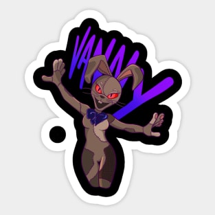 Glitched Vanny Sticker for Sale by BeeSweetPlease