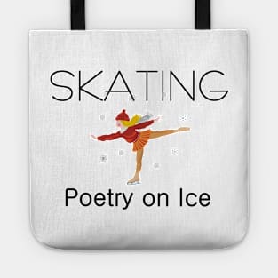 Skating Poetry Tote