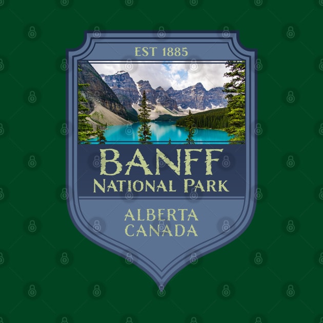 Banff National Park, Alberta, Canada Souvenir by Pine Hill Goods