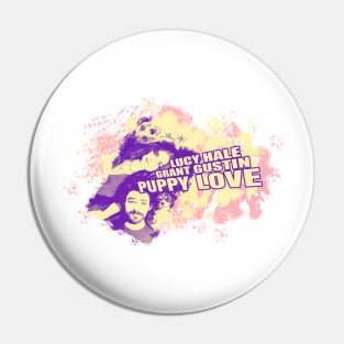 Lucy Hale Grant Gustin Puppy Love movie graphic design Pin