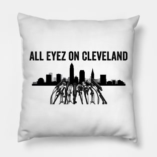 All Eyez on Cleveland Press Conference Pillow