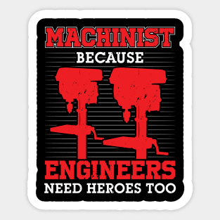 The Machine Sticker for Sale by devinobrien